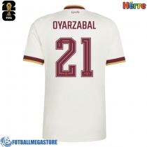 Fotballdrakt Herre Spania Mikel Oyarzabal #21 Bortedrakt VM 2026 Kortermet